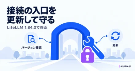 接続の入口のバージョンを確認して更新する仕組み