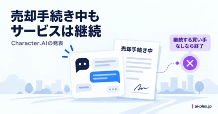 資産売却の手続き中はサービスを継続し、継続につながる買い手がいなければ終了する方針