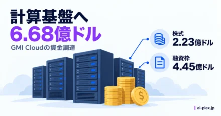 GMI Cloudの株式2.23億ドルと融資枠4.45億ドルの内訳